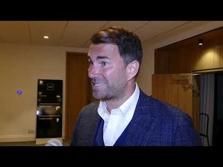 F*CK OFF MATE! Eddie Hearn HITS BACK AT LENNOX LEWIS over Joshua criricism