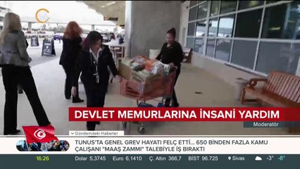 Devlet memurlarına insani yardım