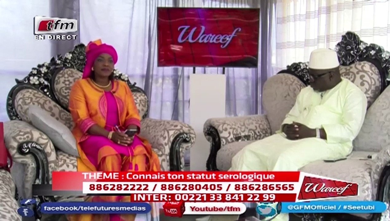 REPLAY - WAREEF avec EVA TRA - THEME : "CONNAIS TON STATUT SERELOGIQUE" - 17 Janvier 2019