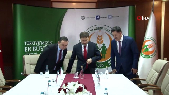 Tarım Kredi Kooperatifleri ile Adalet Bakanlığı arasında 'yem satış' protokolü