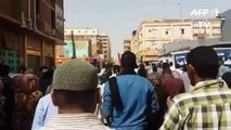 تظاهرات مناهضة للحكومة في طريقها الى مقر الرئاسة في الخرطوم