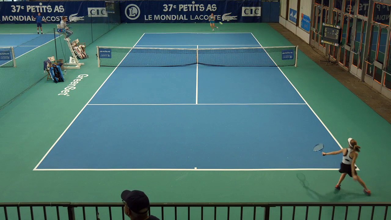 Castro vs Grimoux & Soussi vs Mandou Berranger - Les Petits As 2019 - Court 2