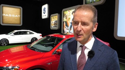 Interview Dr. Diess about Volkswagen's cooperation with Ford