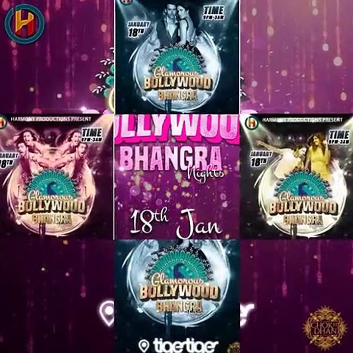 “GLAMOROUS Bollywood Bhangra Nights“ at Tiger Tiger London