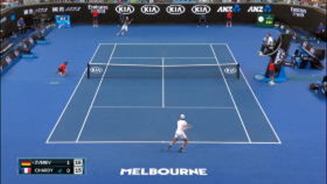 Zverev overcomes Chardy in five-set thriller