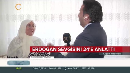 Başkan Erdoğan sevgisini anlattı