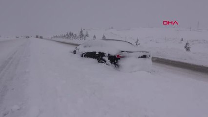 Tokat'ta Kara Saplanan Araçlar Kurtarıldı