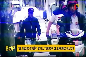 Peligrosos delincuentes tienen en vilo calles de Barrios Altos