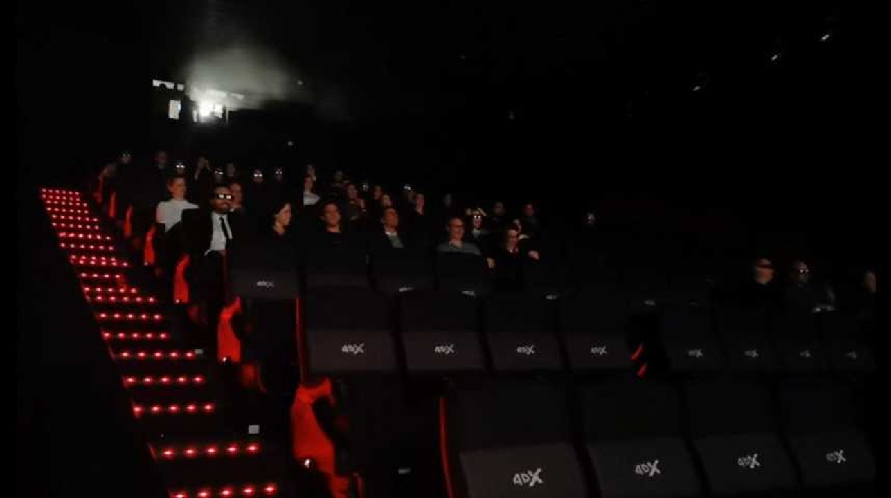 Liège : La nouvelle salle 4DX au Kinepolis de Rocourt