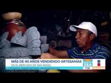 Más de 40 años vendiendo artesanías en el Mercado de San Ángel | Noticias con Francisco Zea