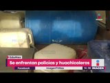 Se enfrentan policías y 'huachicoleros' en el Estado de México | Noticias con Yuriria Sierra