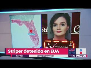 Detienen a una "stripper" que quería realizar un tiroteo masivo en Estados Unidos | Yuriria Sierra