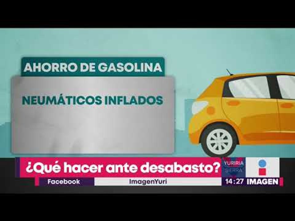 10 cosas que puedes hacer para ahorrar gasolina en grandes cantidades | Noticias con Yuriria Sierra