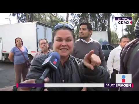 Así están las gasolineras en la Ciudad de México, con filas larguísimas de coches y personas