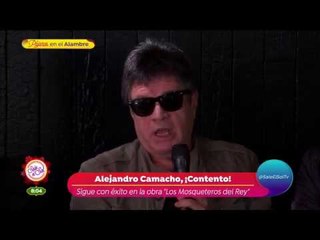 Alejandro Camacho al pendiente de Rebecca Jones | Sale el Sol