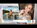 Esta foto de Carlos Rivera en traje de baño ¡te sacará una gran sonrisa! | Francisco Zea