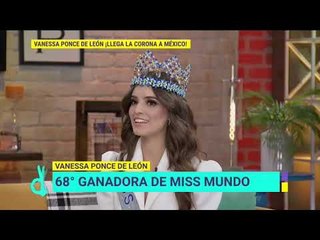 Vanessa Ponce de León, Miss Mundo 2018 habla de su proyecto social | De Primera Mano