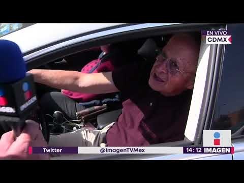 Gasolineras de la CDMX reportan largas filas por compras de pánico | Noticias con Yuriria Sierra