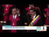 Nicolás Maduro grita 