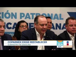Coparmex respalda la lucha contra el "huachicoleo" | Noticias con Francisco Zea