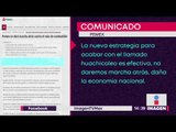 Pemex no dará marcha atrás en la lucha contra el 'huachicoleo' | Noticias con Yuriria Sierra