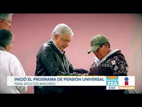 AMLO lanza programa de pensión para adultos mayores | Noticias con Francisco Zea