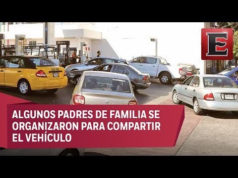Desabasto de gasolina en Edomex afecta el regreso a clases