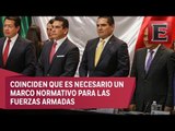 Gobernadores debaten con legisladores sobre Guardia Nacional