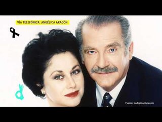 Angélica Aragón comparte su sentir ante la partida de Fernando Luján | De Primera Mano