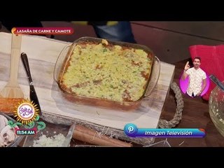 Cocina de Solteros: lasaña de carne y camote | Sale el Sol