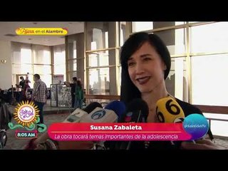 Susana Zabaleta estrenará musical "Casi Normales" | Sale el Sol