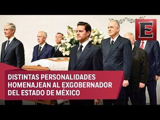 Familiares y clase política despiden a Alfredo del Mazo González