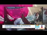 Continúa el robo de vehículos y autopartes en la CDMX | Noticias con Francisco Zea