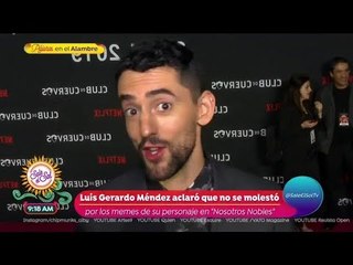 Así reaccionó Luis Gerardo Méndez ante memes de Gasolineras V.I.P. | Sale el Sol