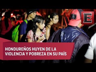 Nueva caravana migrante en Honduras se dirige a EU
