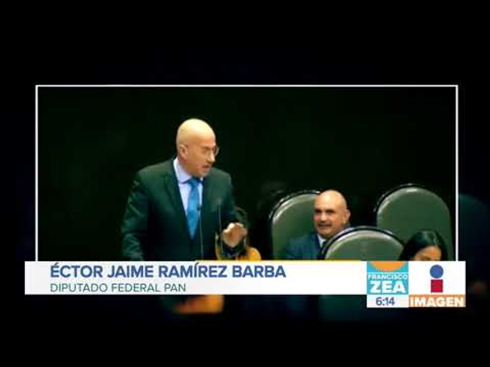 Diputado de PAN llama a sus compañeros "diputados mamíferos" | Noticias con Francisco Zea