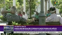Puerto Rico: preparan plan para cancelar deuda de COFINA