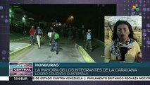 Mayoría de hondureños de la caravana migrante ya está en Guatemala