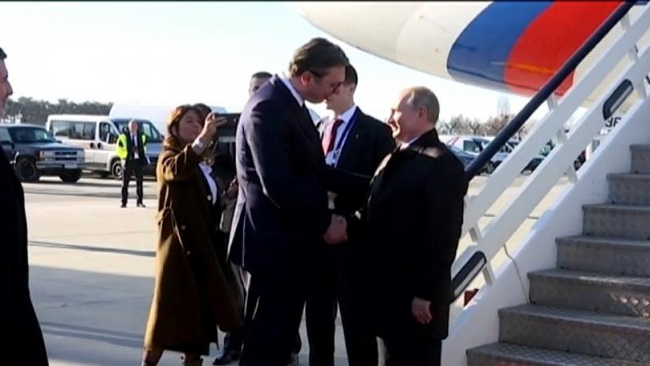 Putin auf Staatsbesuch in Serbien