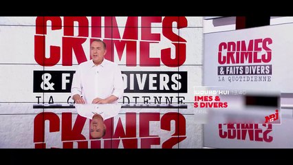 Crimes et Faits divers - NRJ12 - Sommaire du vendredi 18 janvier - Jean-Marc Morandini