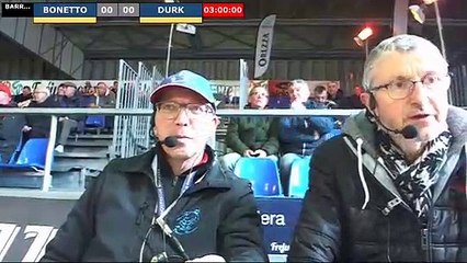 Finales PPF 2019 à Fréjus : Partie de barrage BONETTO vs DURK