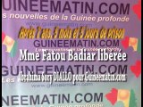 Fatou Badiar libérée après 7 ans, 5 mois et 5 jours de prison