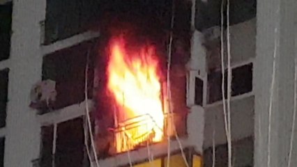 15층 아파트에 화재 주민 대피 소동 / YTN