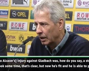 Alcacer will be in the Dortmund squad this weekend - Favre