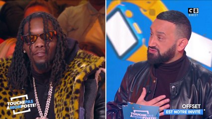 Cyril Hanouna tente de parler anglais avec Offset