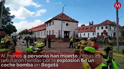 Coche bomba en Bogotá