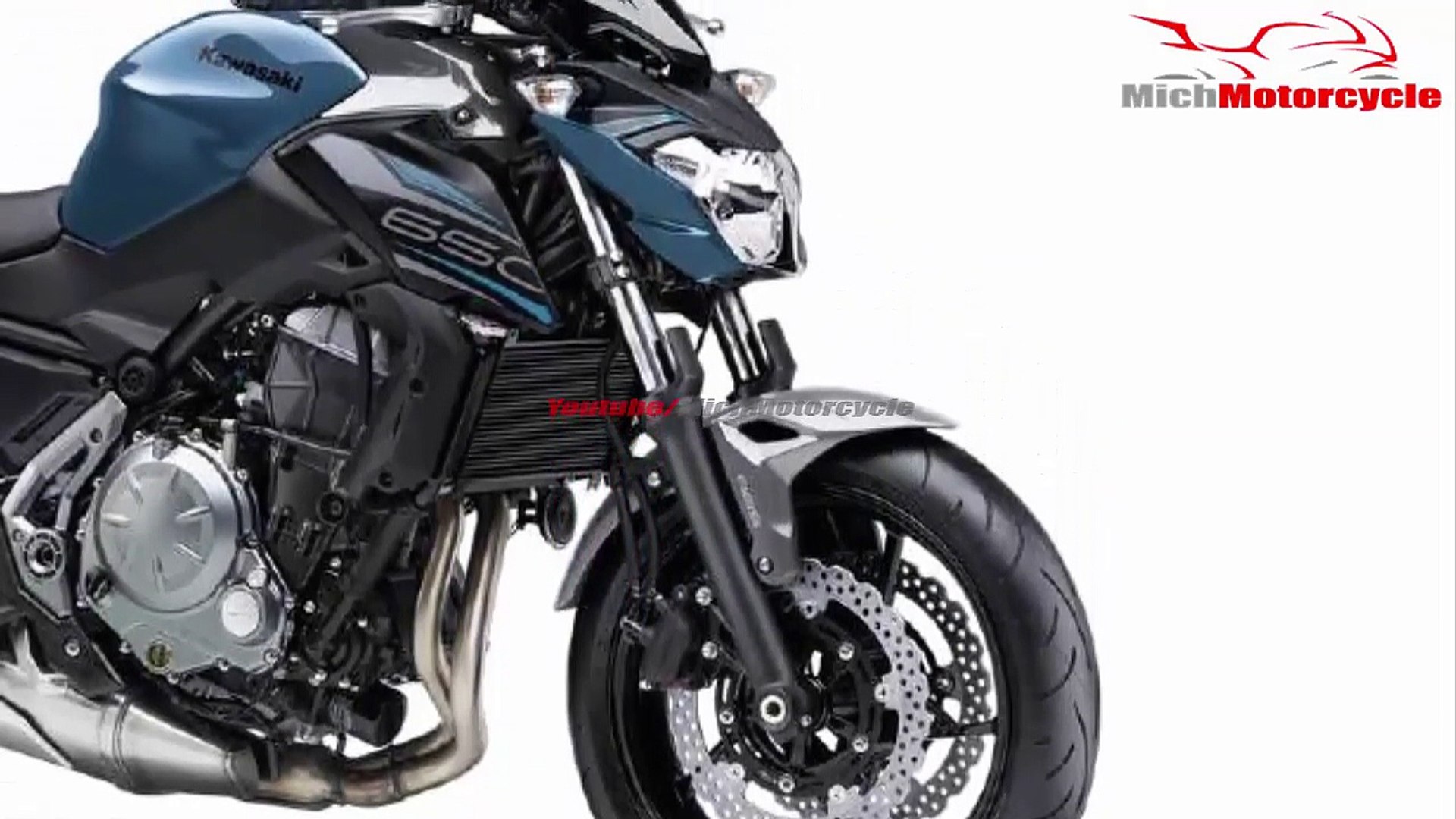 2019 Kawasaki Z650 New Color Storm Cloud Blue Launched | Kawasaki Z650  Version 2019| Mich Motorcycle - Dailymotion Video