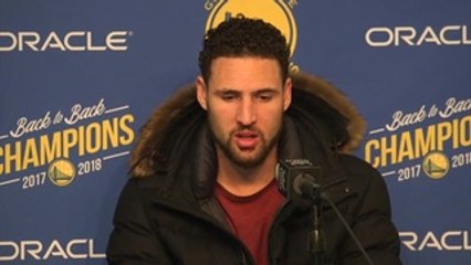 Postgame Warriors Talk: Klay Thompson - 01/16/19