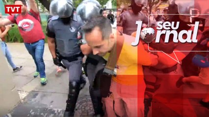 PM de Doria ataca jornalistas durante manifestação do Passe Livre