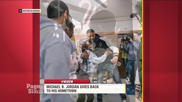 It's #WayToGoWednesday, and we're shouting out @michaelb4jordan for working with @DreamDirectors to mentor students at @BarringerHS in his hometown of Newark, NJ! We have all the deets on #PageSixTV! #W2GW